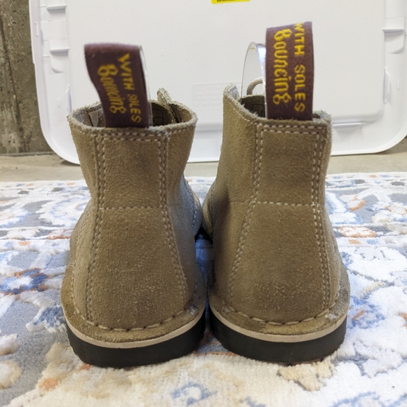 DR MARTENS Blythe Womens Suede Leather 2-Eyelet Low Desert Boots - Picture 6 of 12